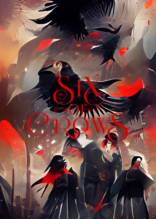 GRISHAVERSE BOOKS By LEIGH BARDUGO Shadow And Bone, Six Of Crows And King Of Scars Covers By AI App DREAM.