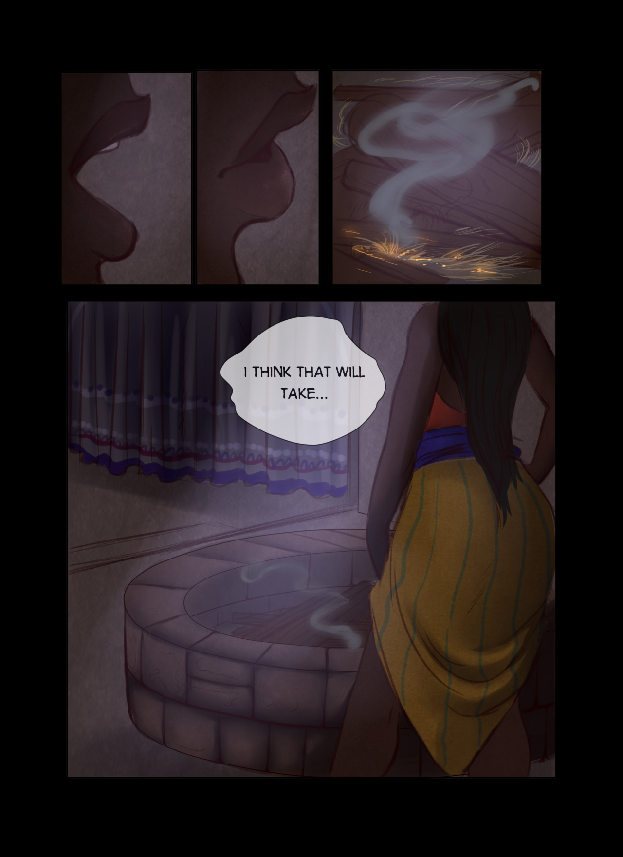 lavahanje:  Well here we go. Finally done! This is a little erotic comic featuring