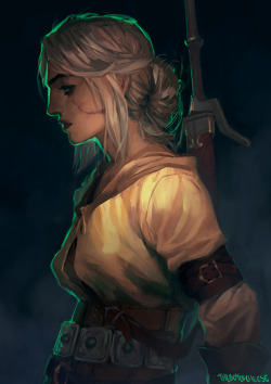 theboyofcheese:    Ciri, the Lion Cub of