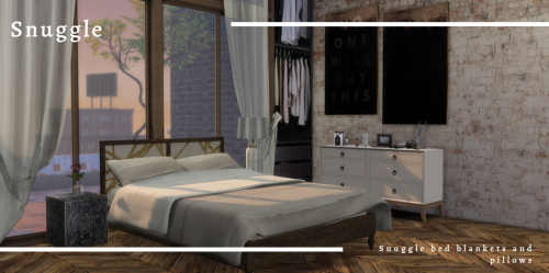 TS4: Snuggle blanket and pillow collection by Tilly TigerCollection 1: Warm and cosy textures and fa