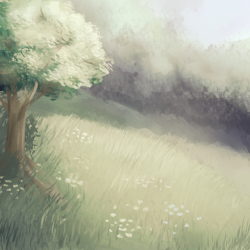 Foliage study from the other day.. It started as just a tree study 