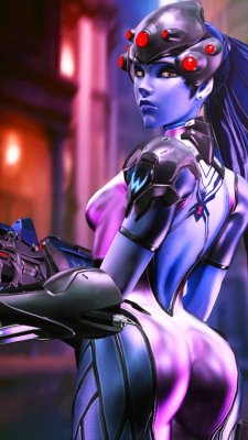 ginkasu: The Widow Despite me saying a while ago that I won’t feature overwatch on my blog again (and deleted my animations) I recently started playing the game during the anniversary event and decided to feature the widow’s booty because … well