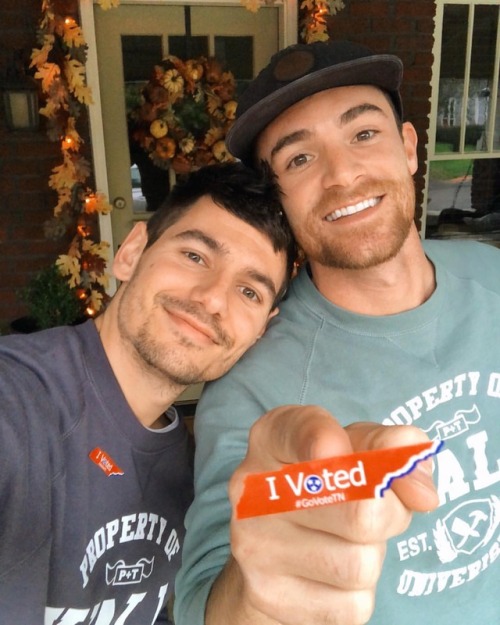 thepropertylovers: What are your Friday night plans? We early voted today and we feel it’s an honor 