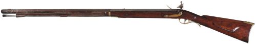 The Harpers Ferry Model 1803 flintlock rifle,During the Revolutionary War American rifleman were a c
