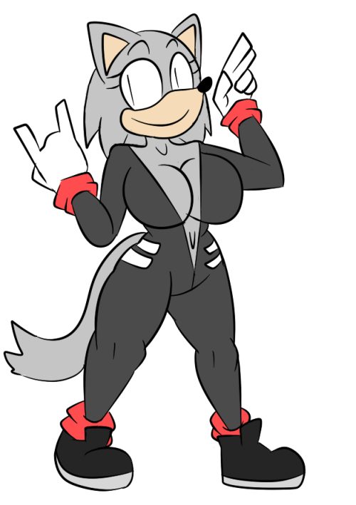 thatothersupahsayainsonic2guy: retroartcorner: dumb doodle for @supahsayainsonic2 NICE <3  ;9