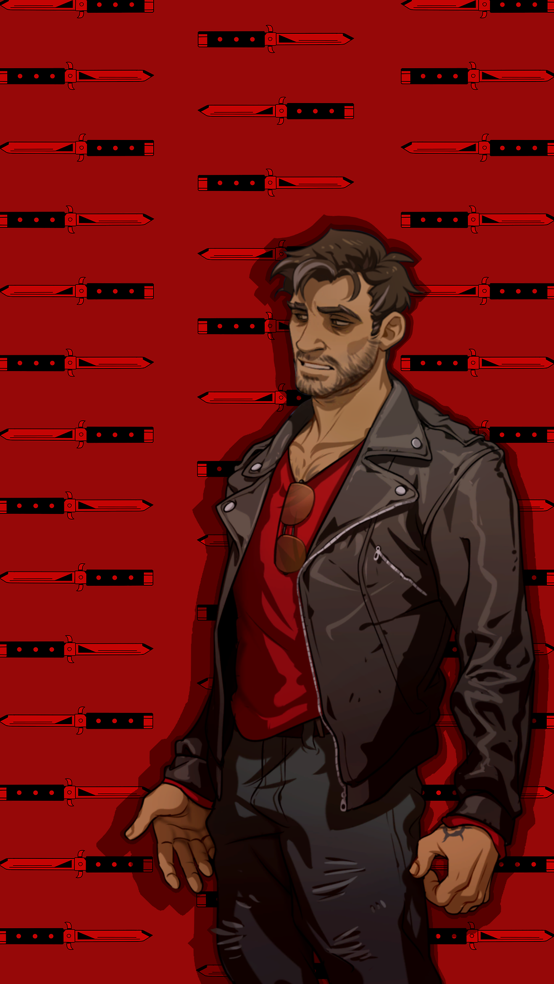completelyfineillustrated:  the-hardcore-dadsona: hey look a robert wallpaper (feat