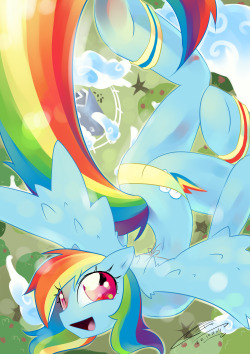 iopichio:  Rainbow Dash (22 October 2011) 