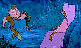 animations-daily: Snow White and the Seven Dwarfs (1937) | Robin Hood (1973) Recycled animation scenes 