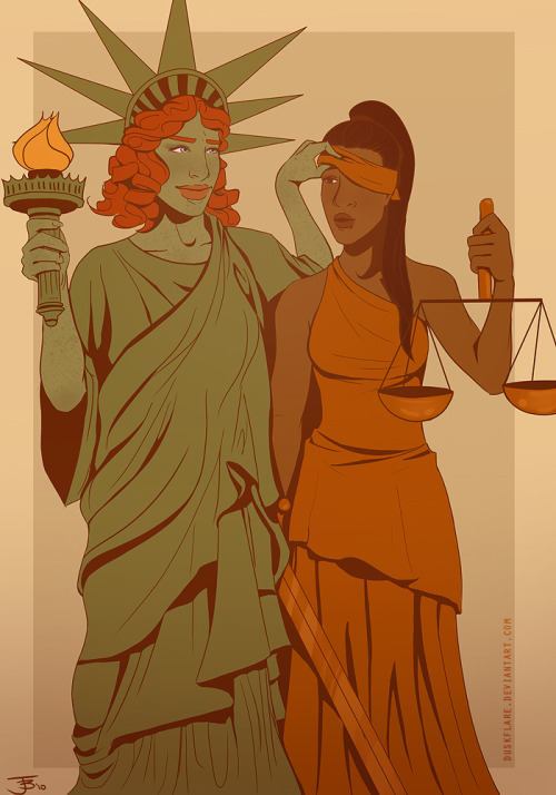 Liberty and Justice by duskflareOoh, I like it.