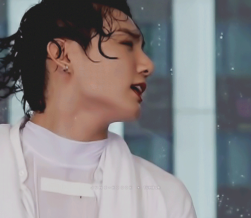 Wet Curly Hair Jungkook