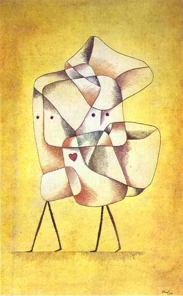 Siblings, Paul Klee, 1930
