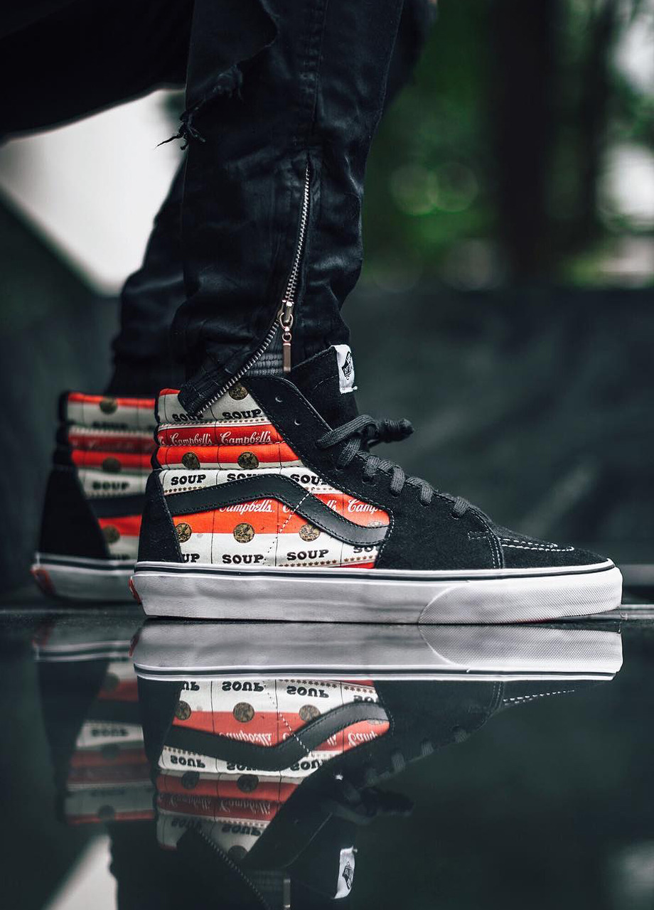 vans x supreme campbell's