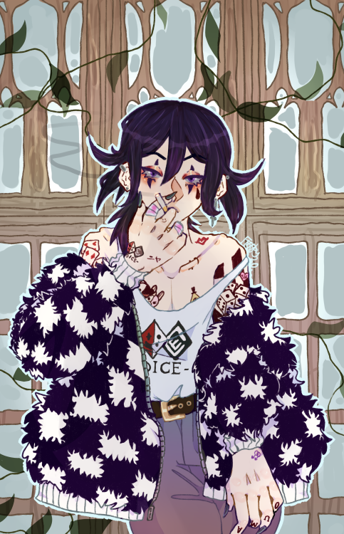 i wanted to draw a slightly older kokichi!