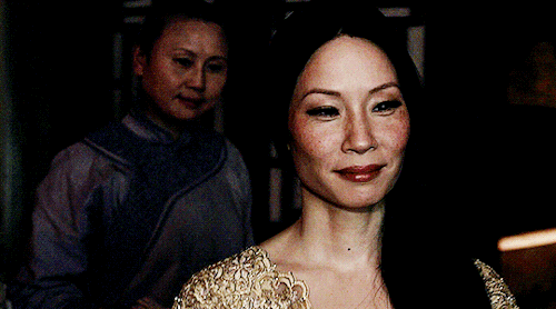 shesnake:Lucy Liu in The Man with the Iron Fists (2012) dir. RZA
