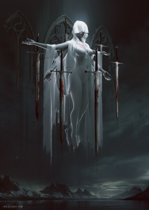rhubarbes: ArtStation - The Queen of Swords, by Ian Llanas
