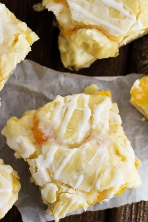 Peaches and Cream Pie Bars