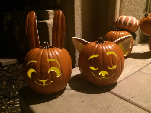 Nick and Judy pumpkins!