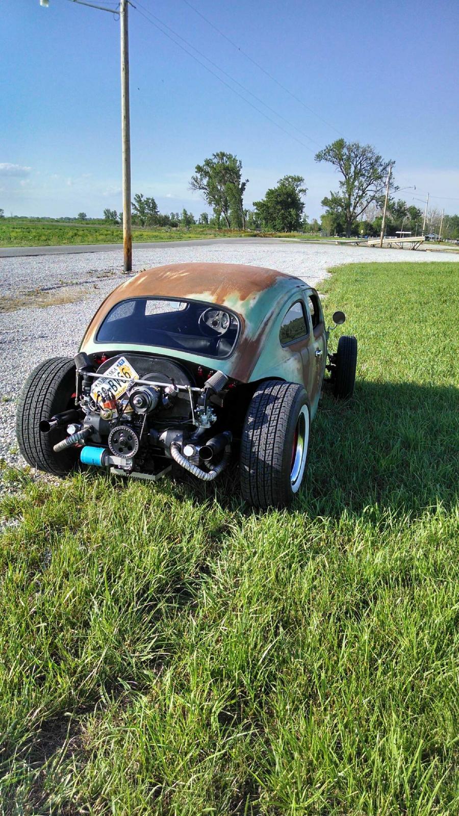 ratrodsandrustbuckets:  1964 beetle rat rodbuilt by Nick Melo in Plattsmouth Nebraska. 