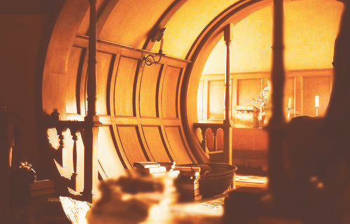 hobbit:  “It was a Hobbit-hole, and that means comfort.” 