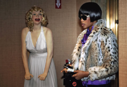 evilrashida: “The Naomi Diaries” Naomi photographed by Steven Klein, W Magazine June 200
