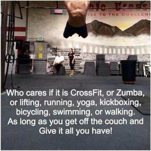 run-done:  any exercise is good exercise!