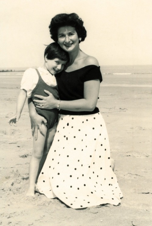Chantal Akerman with her mother Natalia Akerman.(via Paulo Soares)