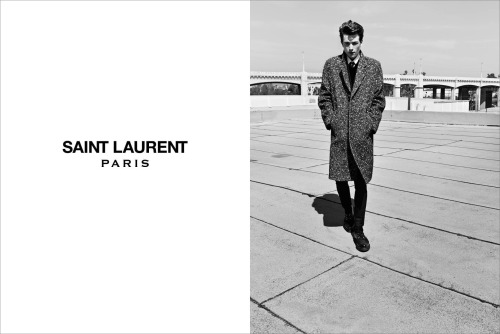 Saint Laurent. Ad campaign FW1415Creative Director: Hedi SlimanePhotos: Hedi SlimaneModels:  Jack Da