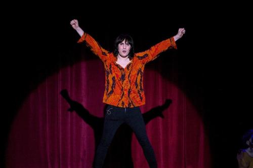 Noel Fielding on stage at The Regency Ballroom in San Francisco {x} please do not remove credit: pho