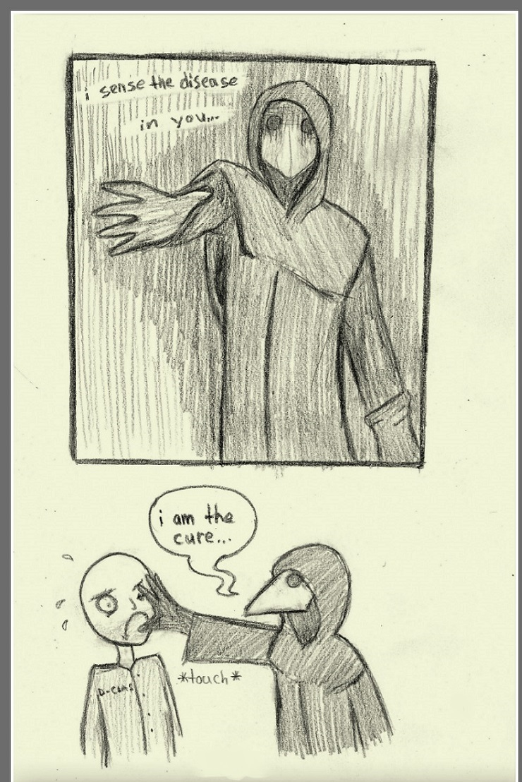 gobmonster:  danthema-am:  HOW TO GET SCP 049 ANGRY   Yes