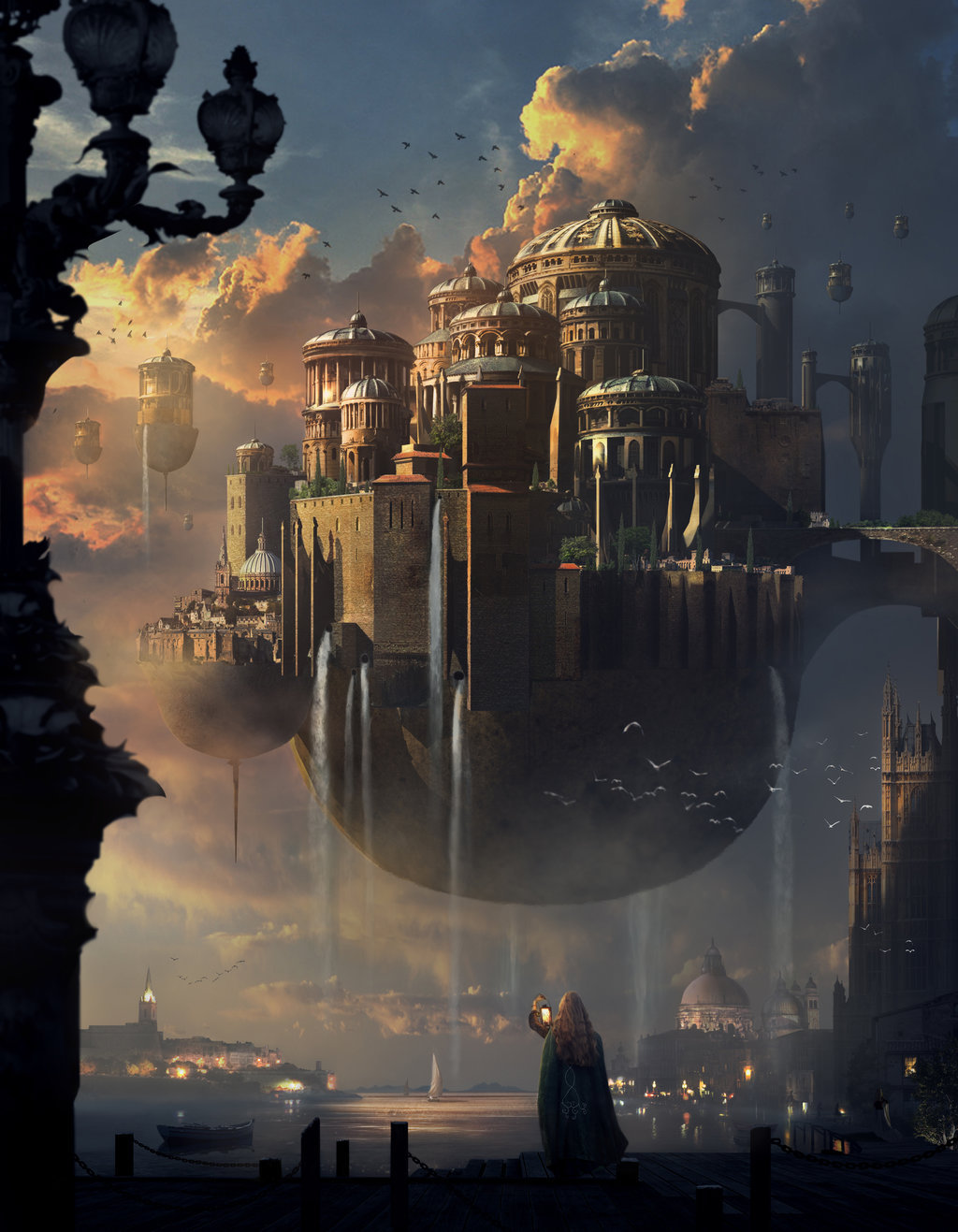 imthenic:  Sunset Castle by MaiAnhTran