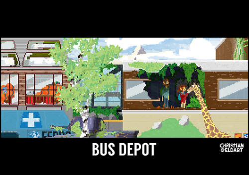 The Last Of Us Demastered prints (and mugs) are now available on RedbubbleBills Town Bus Depot Pitts