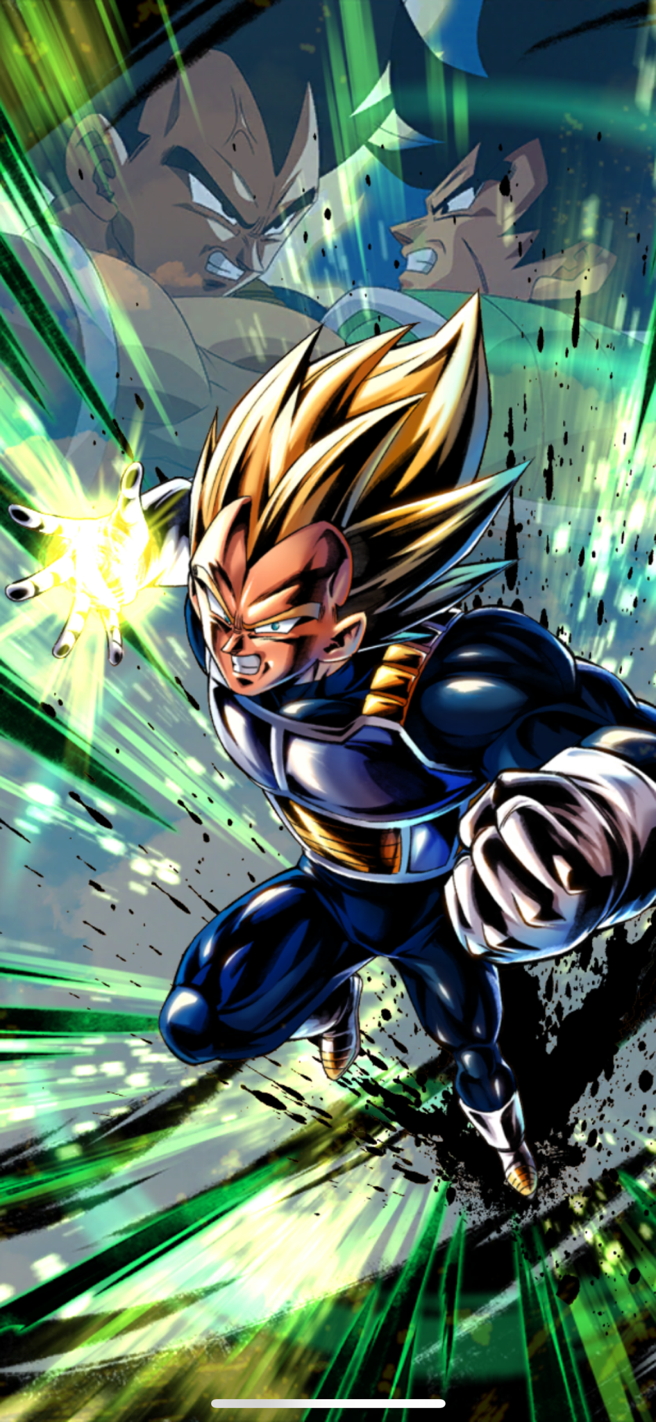 New SSJ God SSJ Vegeta in Dragon Ball Legends 