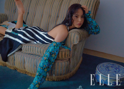 stylekorea:Min Hyo Rin for Elle  Korea June 2018. Photographed by Kim Hee June