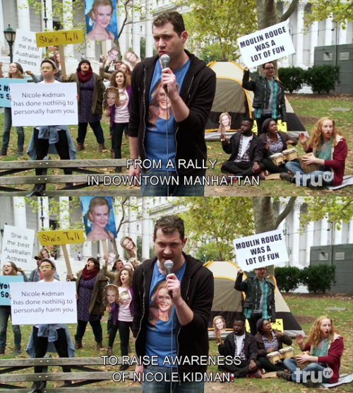 liveitout:  i have never related to anything on television more than when billy eichner held a rally