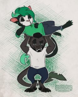 spookoofins: erithacuscreations:  Commission