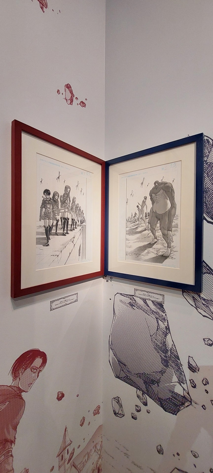 Attack On Titan Exhibition, Singapore, 2022