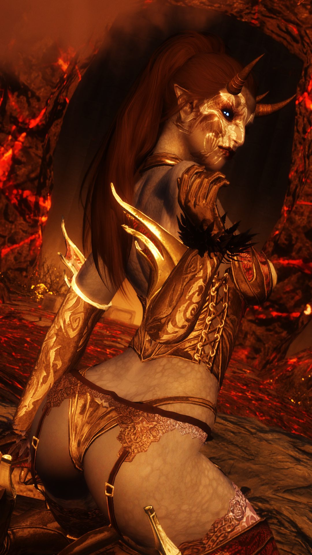 jowain92:  @allaboutkokoro made a UUNP conversion of the Tera Succubus Armor, ideal