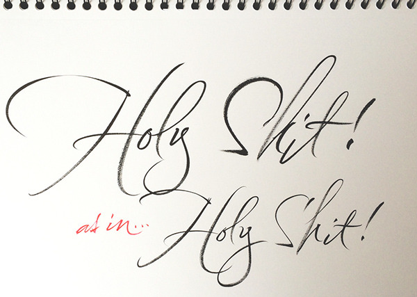 type-lover:  Expressive brushby Stephen Rapp