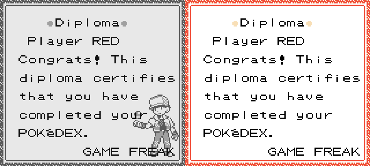 Pokemon Red/Blue Full Color Hack (RB remade for GBC)