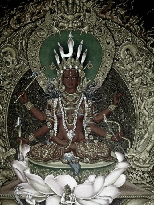 Goddess Rajarajeswari/Lalita, newari style