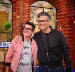 Quique Galdeano y Jaime Camil