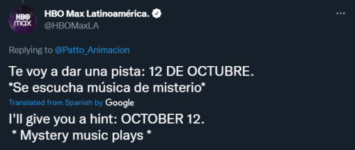 nightfurmoon:  They’re announcing something on the 12th of October (today!!)   👀   👀  Source of the tweet below, give it lots of interactions (likes, rts) because it’s VERY important to let HBO know that people want the show!!