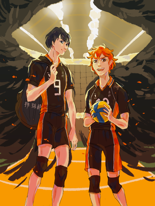 i got into this fandom less than two weeks ago and it’s already ending?? ill miss these volleyball b