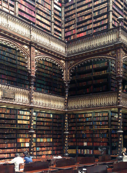 bookmania:  Real Gabinete Português de Leitura, Rio de Janeiro (Photo: Alessandro Roncatti)  Wow