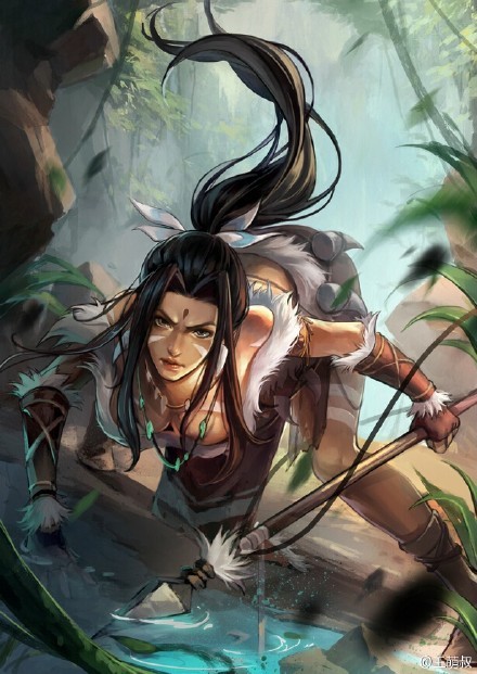 league-of-legends-sexy-girls:  Nidalee