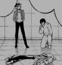 Not A Genius Who's Borderline A Criminal Mastermind And A Man With A Literal God Inside Of Him Getting