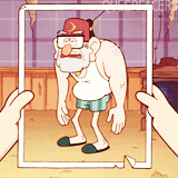 umbreonly:  Gravity Falls » Grunkle Stan  That man is a self-centered attention