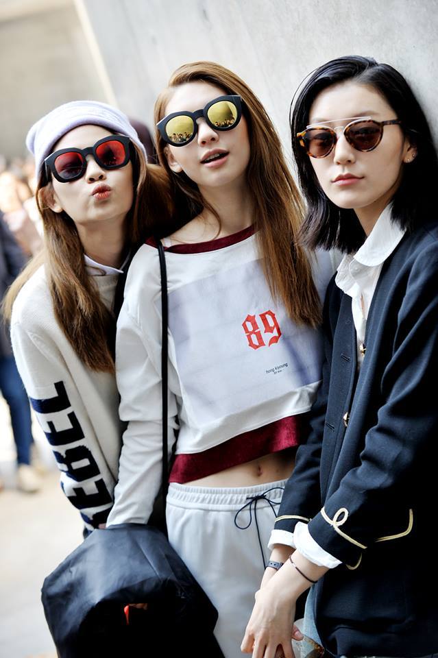 koreanmodel:  Streetstyle: Jung Hoyeon, Kim Jinkyung and Choi Junyoung Seoul Fashion