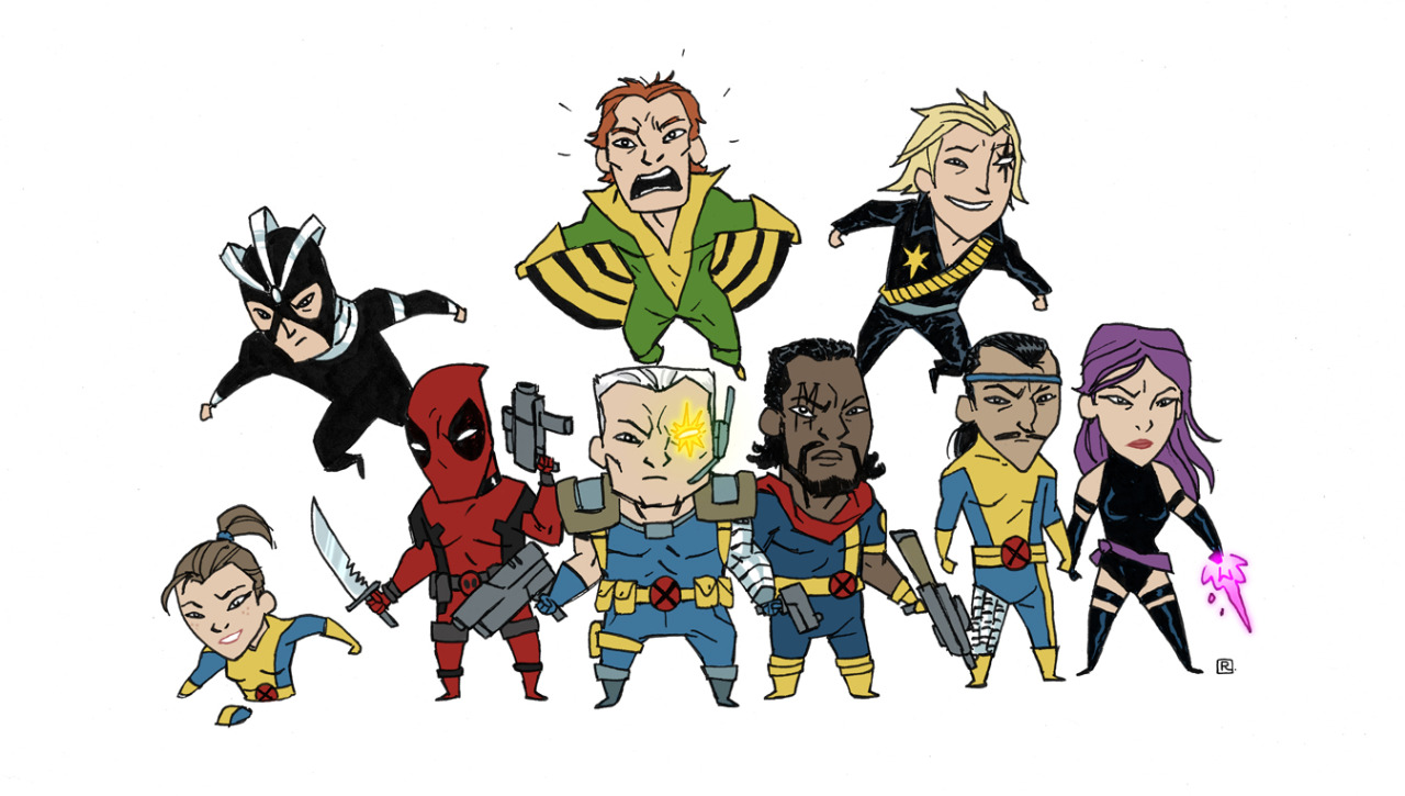 astonishingx:  X-Men by Darren Rawlings