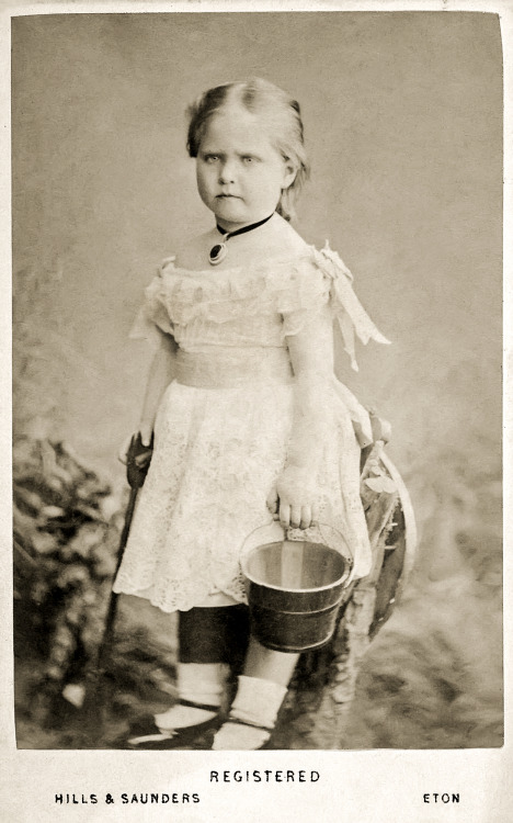 Both smiling and sullen: Princess Alix of Hesse as a little girl
